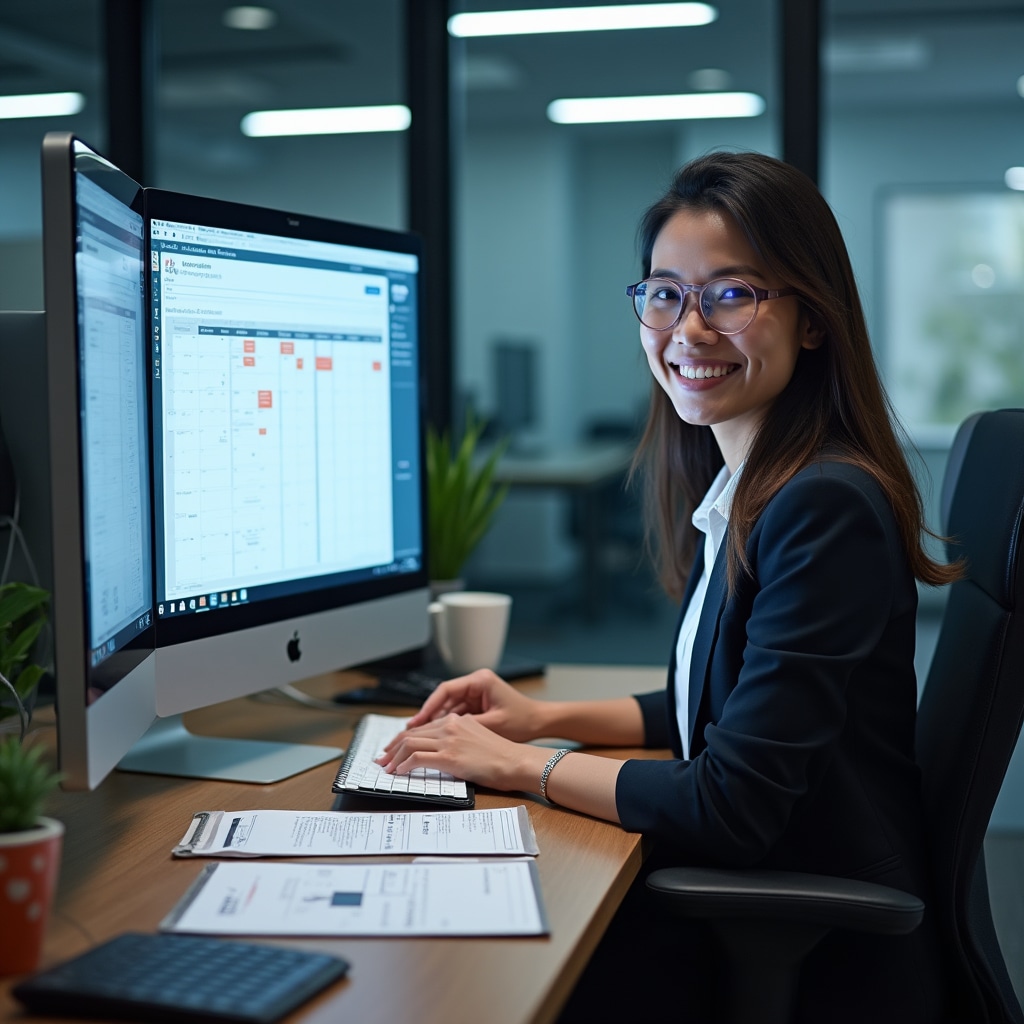 Professional scheduling and coordination representing flexible service appointment management